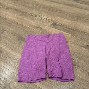 Calia by Carrie Underwood Women's Lavender Bike Shorts L
